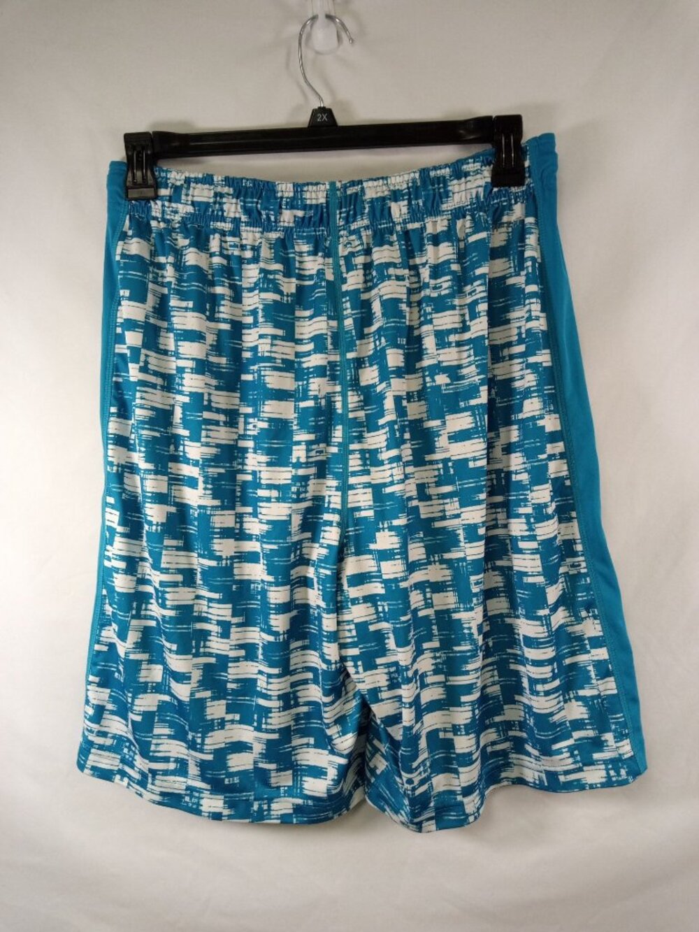 Nike - Dri Fit Men's Blue/White Athletic Shorts Size Large